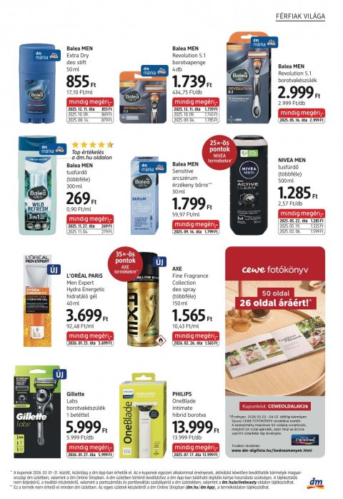 DM DROGERIE MARKT drogéria akciós újság