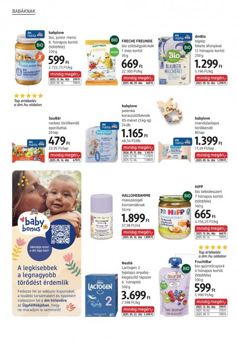 DM DROGERIE MARKT drogéria akciós újság