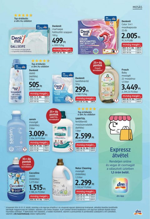 DM DROGERIE MARKT drogéria akciós újság