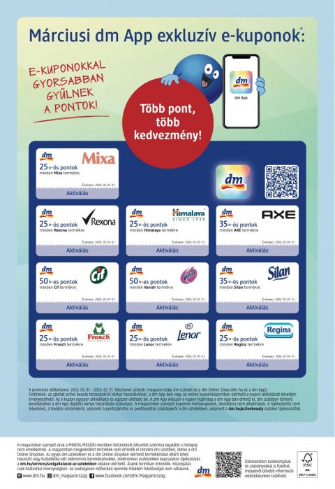 DM DROGERIE MARKT drogéria akciós újság