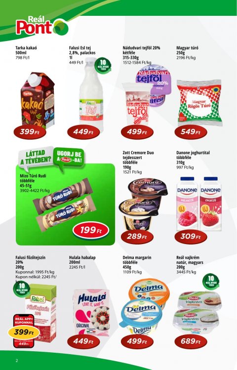 REAL Pont akciós újság