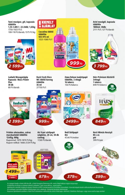 REAL Pont akciós újság