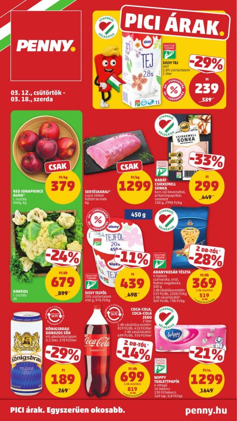 PENNY  od 12. 3. 2026 do 18. 3. 2026