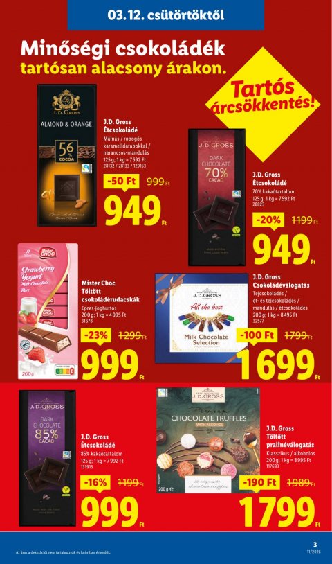 LIDL akciós újság