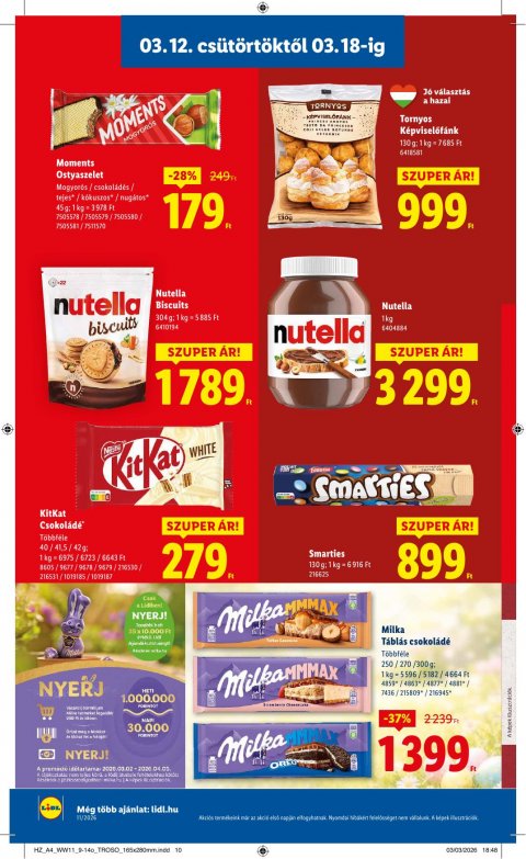 LIDL akciós újság