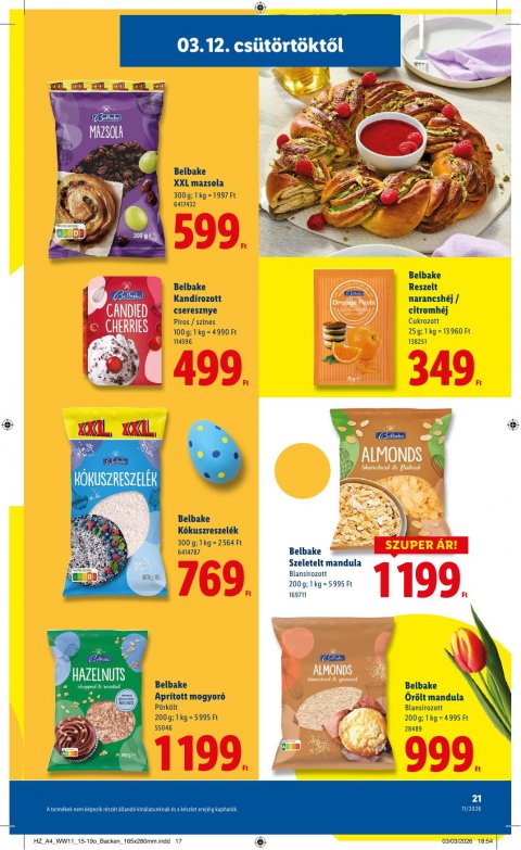 LIDL akciós újság