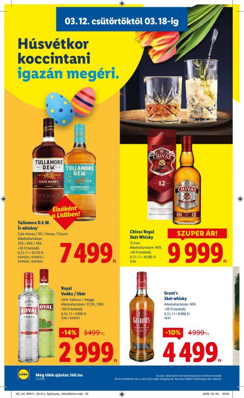 LIDL akciós újság