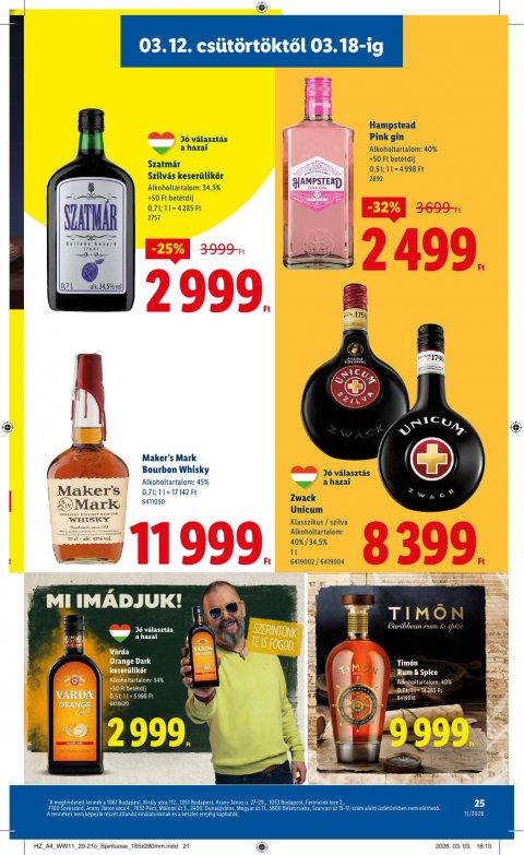 LIDL akciós újság