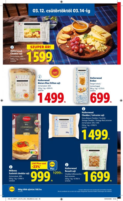 LIDL akciós újság