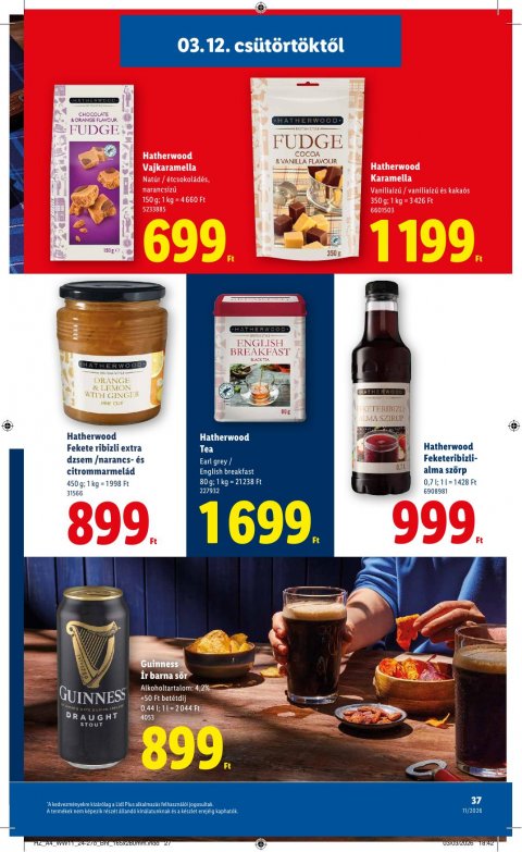 LIDL akciós újság