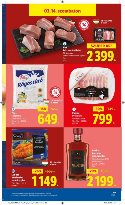 LIDL akciós újság
