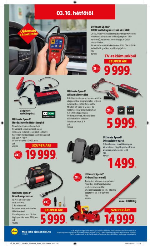 LIDL akciós újság