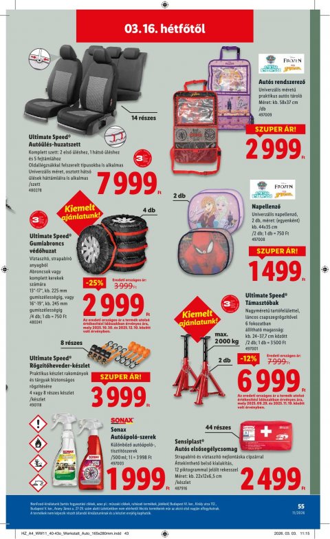 LIDL akciós újság