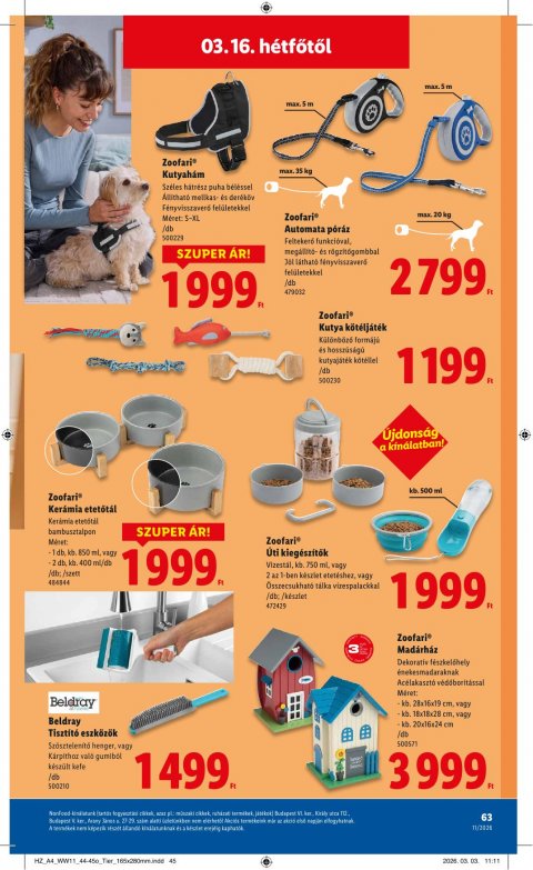 LIDL akciós újság