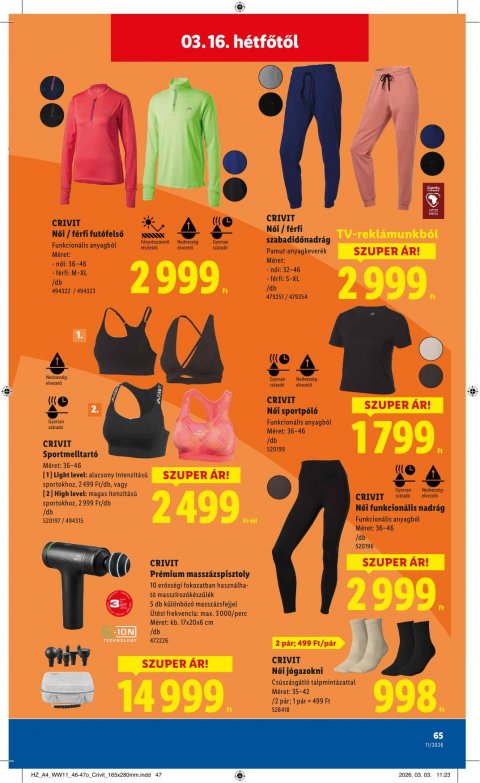 LIDL akciós újság