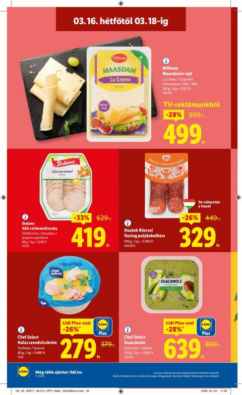 LIDL akciós újság