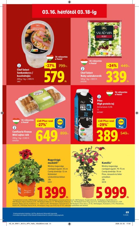 LIDL akciós újság