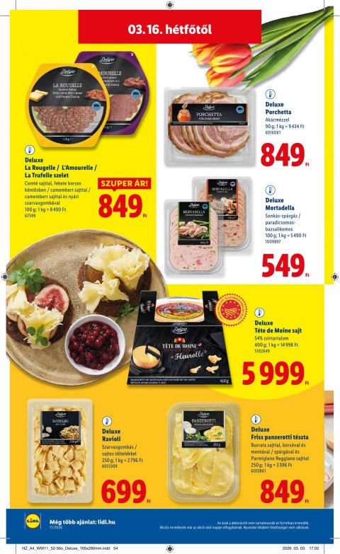 LIDL akciós újság