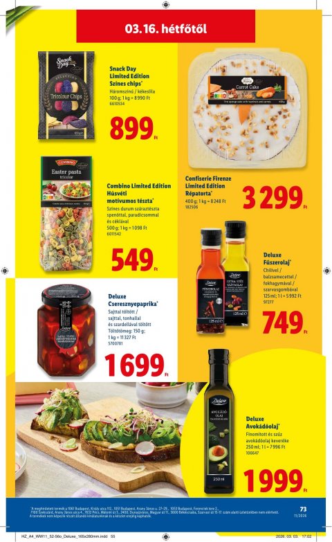 LIDL akciós újság
