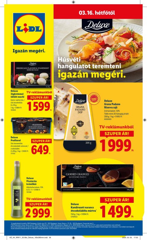 LIDL akciós újság
