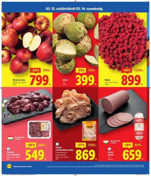 LIDL Regionális akciós újság