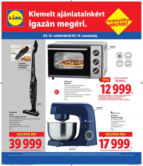 LIDL Regionális akciós újság