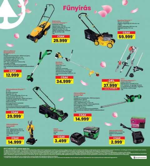 INTERSPAR Kert akciós újság