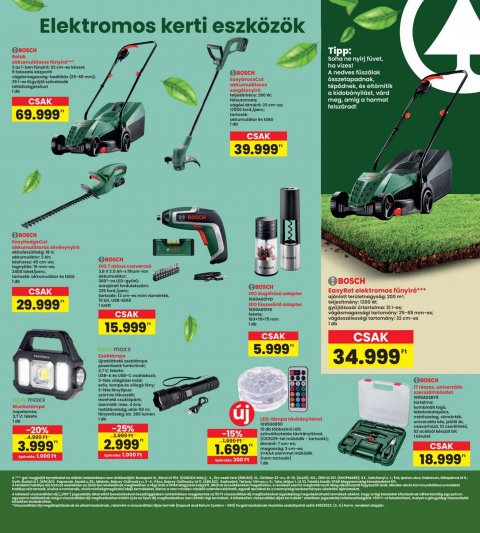 INTERSPAR Kert akciós újság