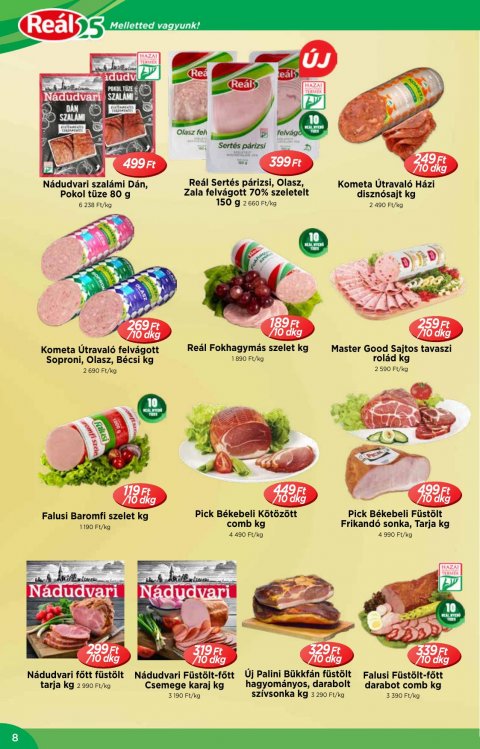 REAL országos akciós újság