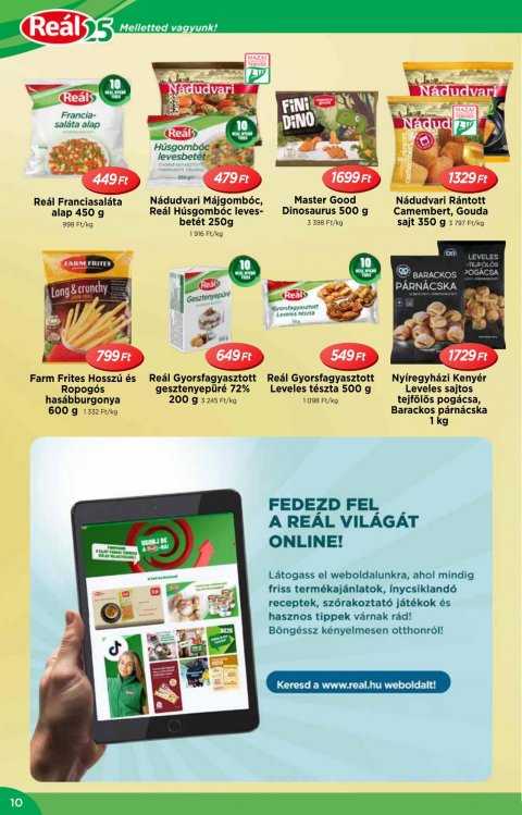 REAL országos akciós újság