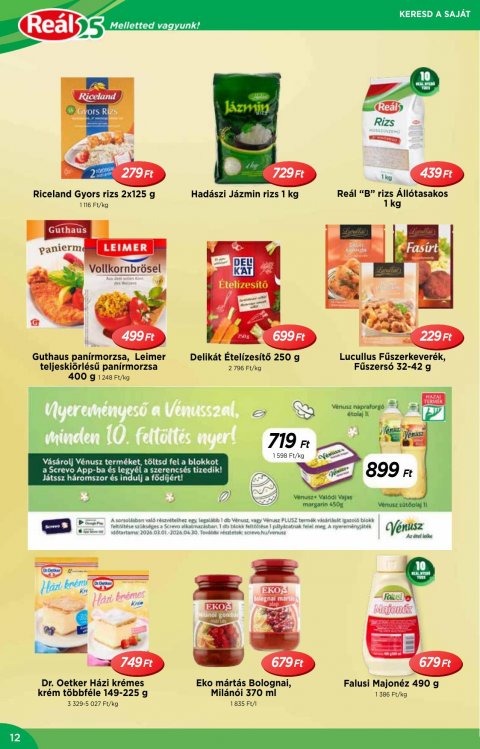 REAL országos akciós újság