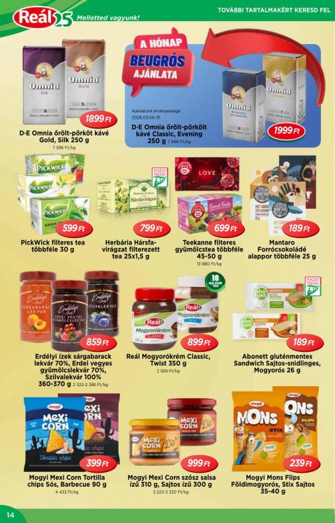 REAL országos akciós újság