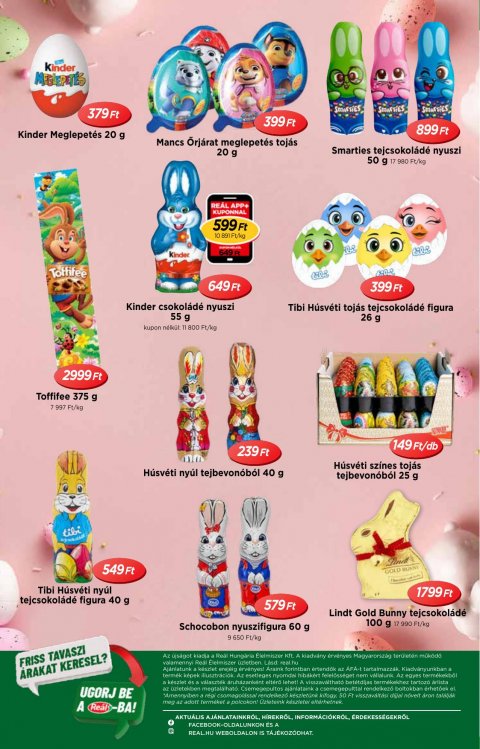 REAL országos akciós újság