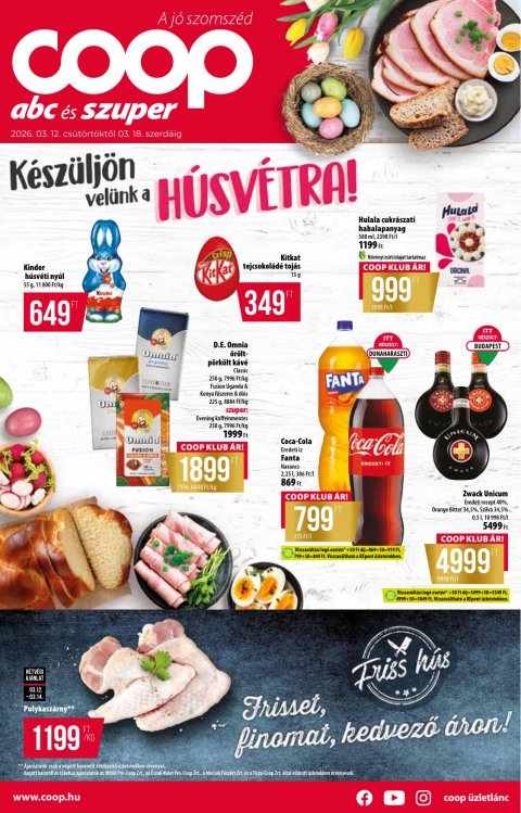 COOP országos akciós újság od 12. 3. 2026 do 18. 3. 2026