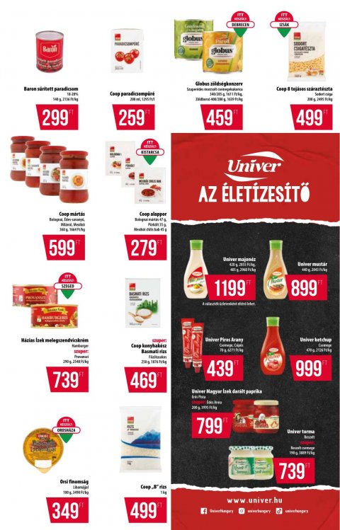 COOP országos akciós újság