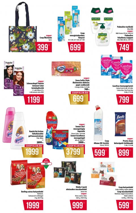 COOP országos akciós újság