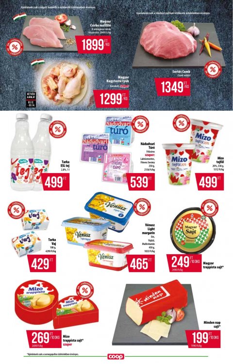 COOP Alföld akciós újság