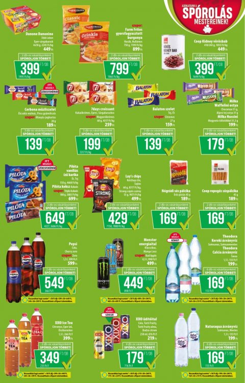 COOP Alföld akciós újság