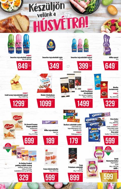 COOP Alföld akciós újság