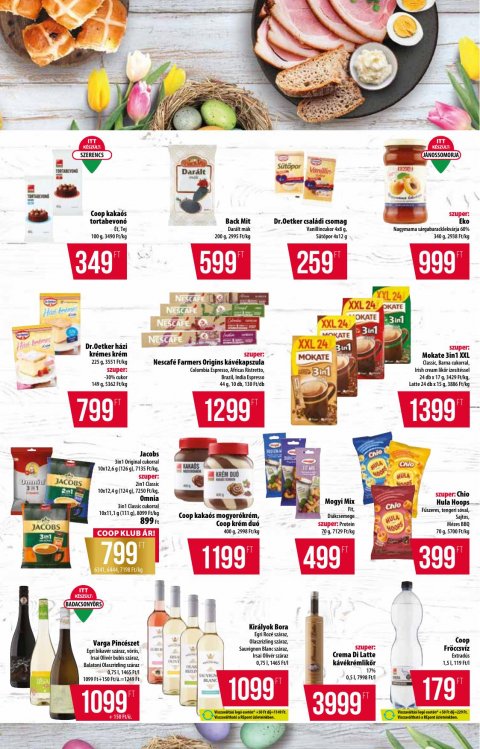 COOP Alföld akciós újság