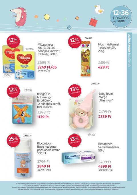 ROSSMANNÓ akciós újság