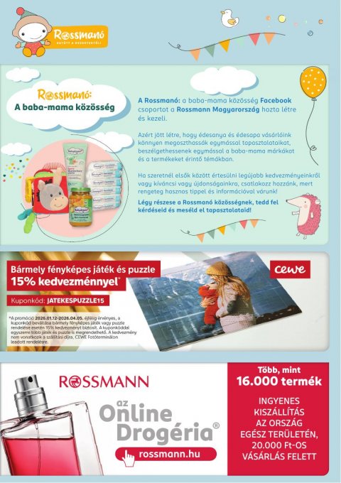 ROSSMANNÓ akciós újság