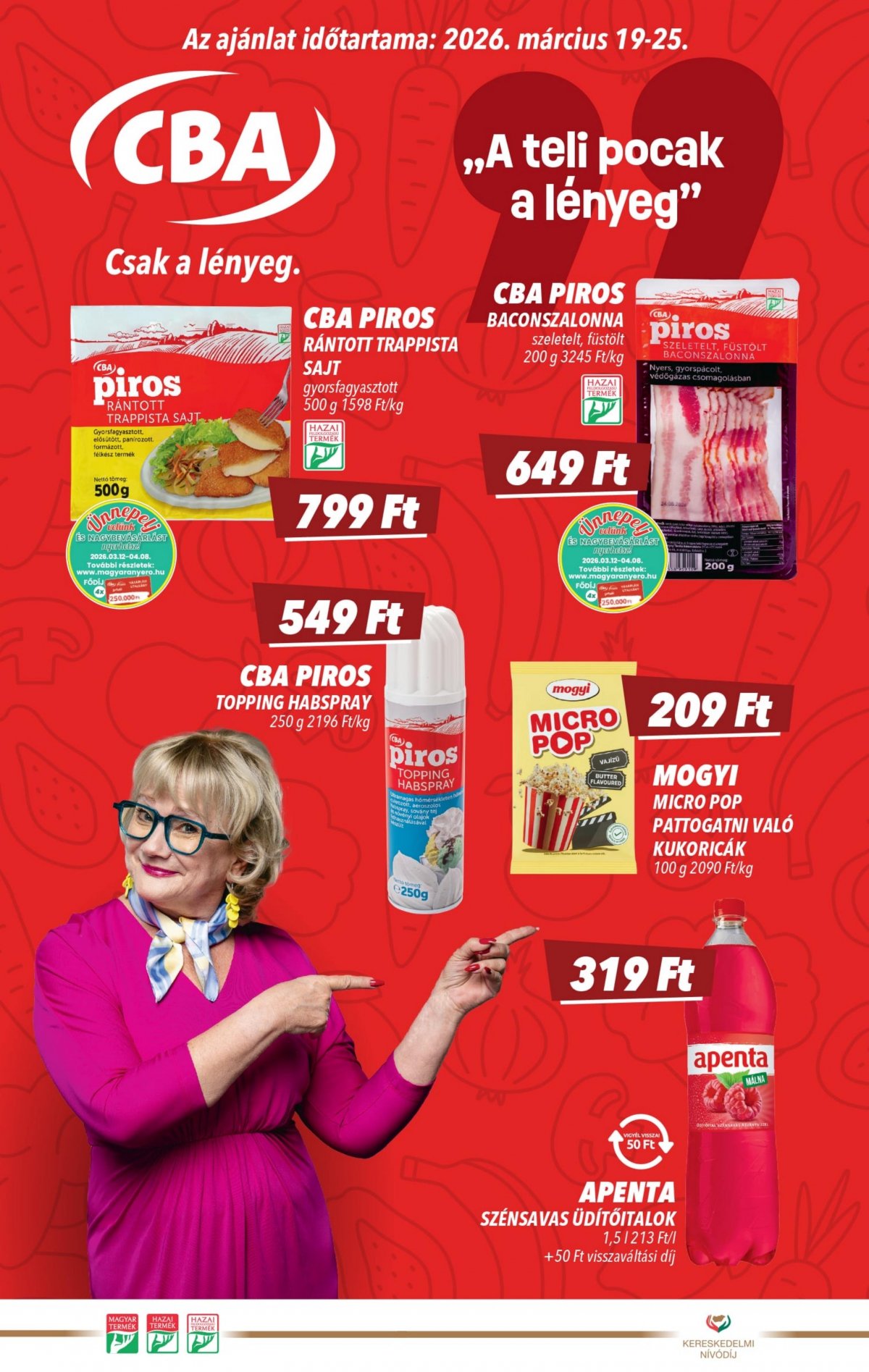 CBA akciós újság od 19. 3. 2026 do 25. 3. 2026