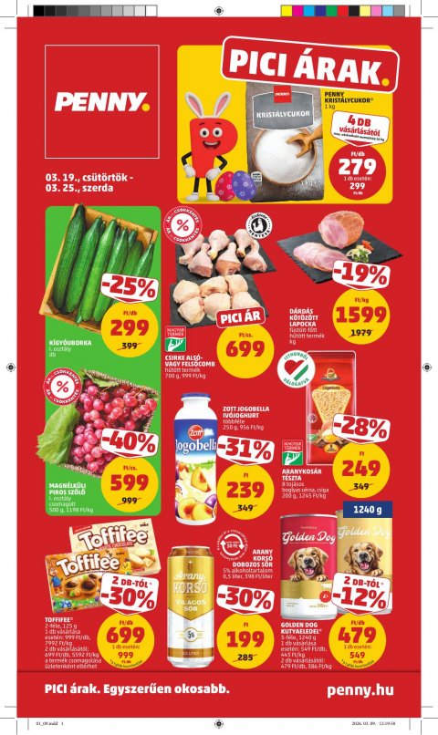 PENNY akciós újság od 19. 3. 2026 do 25. 3. 2026
