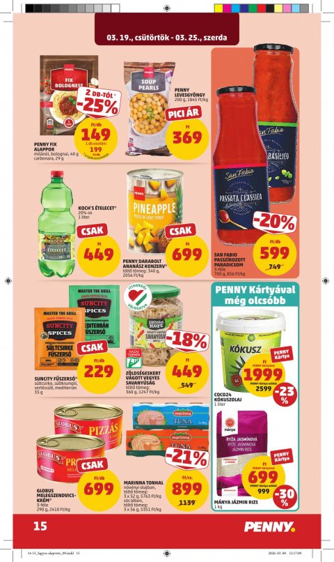PENNY akciós újság