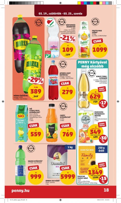 PENNY akciós újság