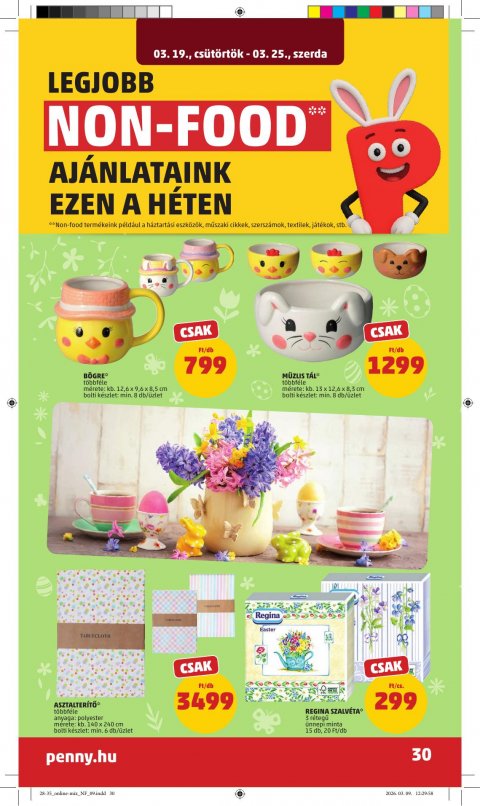 PENNY akciós újság