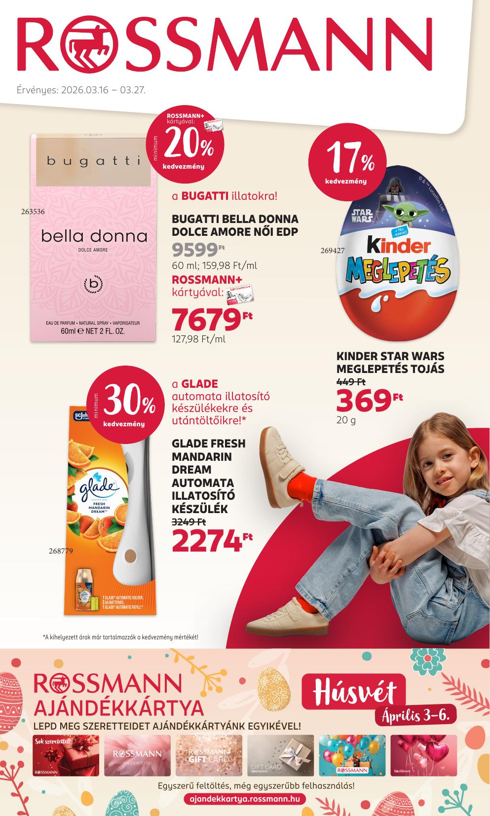 ROSSMANN akciós újság od 16. 3. 2026 do 27. 3. 2026