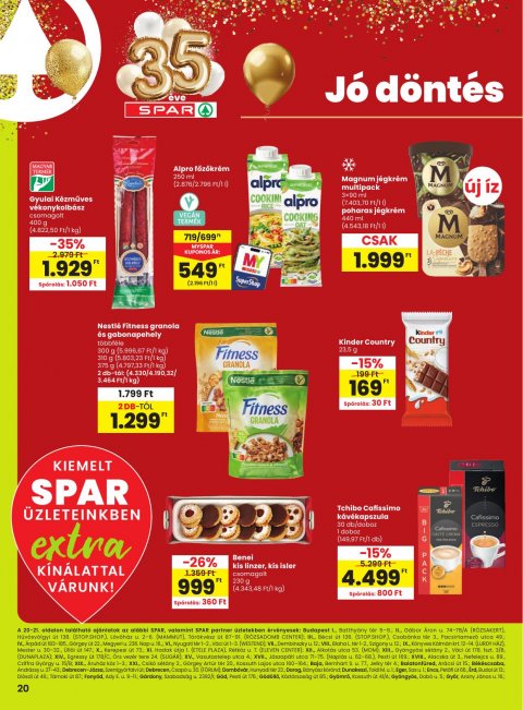SPAR Extra akciós újság od 19. 3. 2026 do 25. 3. 2026