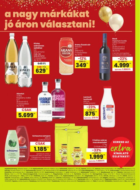 SPAR Extra akciós újság